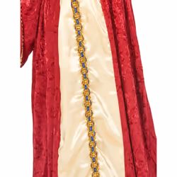 ) Girls' pink sequin witch costume - S 4-6 years (110-120 cm