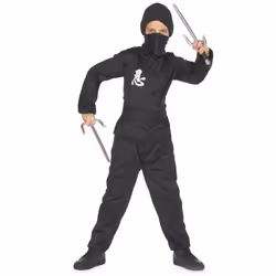 ) Ninja commando costume for boys - M 7-9 years (120-130 cm