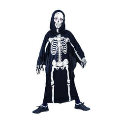 ) Children's Skeleton Costume - L 10-12 years (130-140 cm
