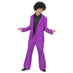 Adult purple disco costume - M / L
