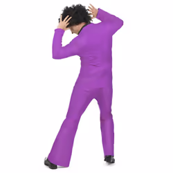Adult purple disco costume - XL
