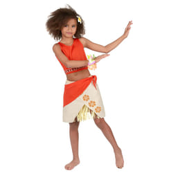 ) Girls' Coral Hawaii Costume - 5 - 6 years (S