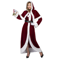 Super Luxury Mrs. Claus Costume for adults - Medium
