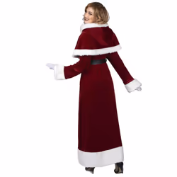 Super Luxury Mrs. Claus Costume for adults - Large