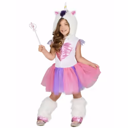 ) Girls' Unicorn Princess Costume - 3 - 4 years (XS
