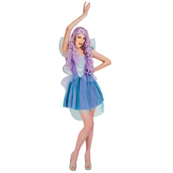 Women's purple fairy costume - L