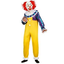 Adult horror movie clown costume - Small