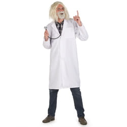 Adult doctor scientist blouse costume - S