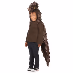 ) Children's pangolin costume - XS 3-4 years (92-104 cm