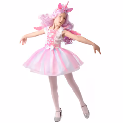 ) Unicorn tutu costume for girls - M 7-9 years (120-130 cm