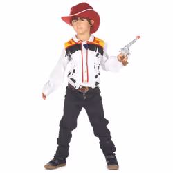 ) Boy's cowboy costume - M 7-9 years (120-130 cm
