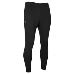 Lacoste Mens 2022 Tracksuit Bottom Fleece Classic Slim Fit Ribbed Sweatpants - Size 3 - S, Black