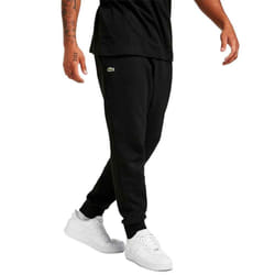 Lacoste Cotton Fleece Sweatpants Black - L, Black