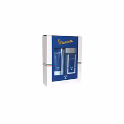 Vespa for Him Deodorant Natural Spray 75ml Hair and Body Wash 75ml
