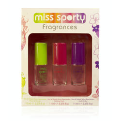 Love To Love Green Gift Set Eau De Toilette 11Ml And Lav 11Ml And Pink 11Ml