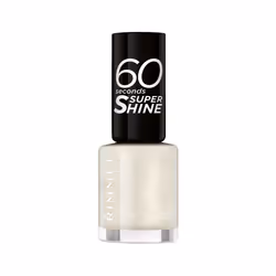 Rimmel 60 Seconds Super Shine, 730 Silver Bullet, 8ml, 8 ml, Silver, Silver Bullet, Coloring, Opaque, Brush