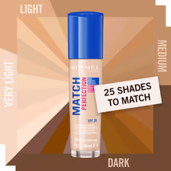 Rimmel Match Perfection Foundation Light Porcelain 10- Cool
