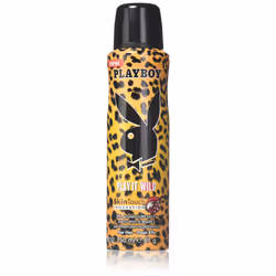 Playboy Deo Body Spray, Play It Wild, 5.0 Ounce