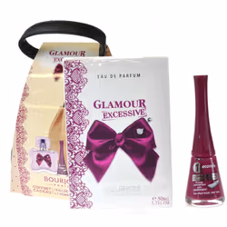 Bourjois Glamour Excessive EDP 50ml Nail Enamel 9ml Gift Set