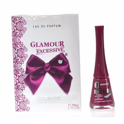 Bourjois Glamour Excessive EDP 50ml Nail Enamel 9ml Gift Set