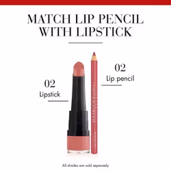 Bourjois Rouge velvet lipstick 2.4 g 02 Flaming`Rose Matte - Additional view 8