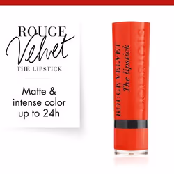 Bourjois Rouge Velvet The Lipstick 07 Joli carmin’ois