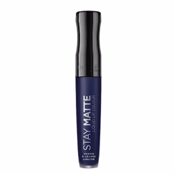 Rimmel Stay Matte Liquid Lip Colour 830 Blue Iris, Blue, Blue Iris, 1 colours, Coloring, Matte, Velvet, Bottle