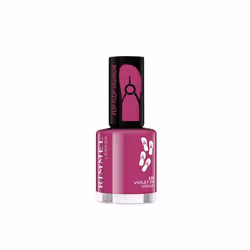 Rimmel 60 Seconds Flip Flop 336 Violet en Vogue, 8 ml, Fuchsia, Violet en Vogue, Protection, Bottle, ethyl acetate, butyl ace ...