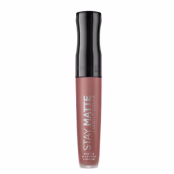 Rimmel Stay Matte Liquid Lip Colour 220 Fatal Kiss 5.5ml, Brown, Damn Hot, Coloring, Unisex, 49292E, Matte
