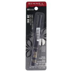 Rimmel London Ink Me Eyes and Body - 001 Pitch Black for Women 0.11 oz Eyeliner
