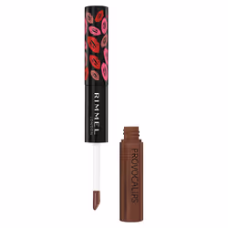Rimmel London Provocalips 16hr Kiss-Proof Lip Color - Two-Step Liquid Lipstick to Lock in Color and Shine - 780 Shore Thing  .14 fl.oz.