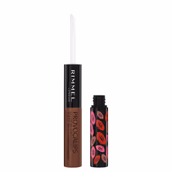 Rimmel London Provocalips 16hr Kiss-Proof Lip Color - Two-Step Liquid Lipstick to Lock in Color and Shine - 780 Shore Thing  .14 fl.oz.