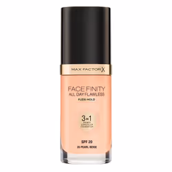 Max Factor Facefinity All Day Flawless 3In1, Pump bottle, Cream, Universal, Anti-shine, Mattifying, Priming, Beige, Pearl Bei ...
