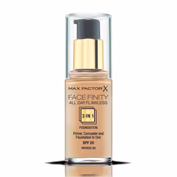 Max Factor Facefinity All Day Flawless 3 in 1, 080 Bronze, 30ml, Pump bottle, Cream, Universal, Anti-dark circle, Anti-irrita ...
