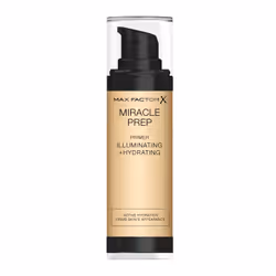 Max Factor Miracle Prep Illuminating & Hydrating, Universal, 30 ml, Cream, Pump bottle, Hydrating, Luminous