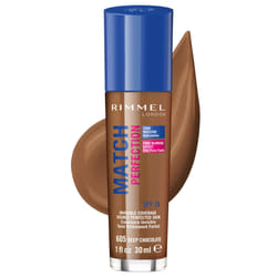 Rimmel Match Perfection Foundation Deep Chocolate 605 - Neutral