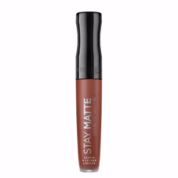 Rimmel Stay Matte Liquid Lip Colour 723 Troublemaker 5.5ml, Brown, Troublemaker, Coloring, Unisex, Matte, 12 h