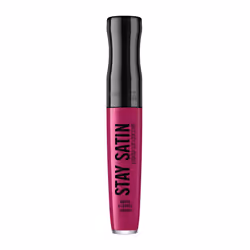 Rimmel Stay Satin Liquid Lipstick 430 For Sure 5.5ml, Purple, For Sure, 1 colours, Coloring, Smoothing, Unisex, AA0072