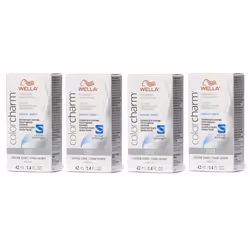 ) Wella Colour Charm Permanent Liquid Hair Toner - 42ml - O50 (x4