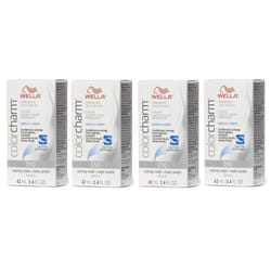) Wella Colour Charm Permanent Liquid Hair Toner - 42ml - O50 (x4