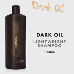 Wella Sebastian Dark Oil Lightweight Shampoo, 1000ml
