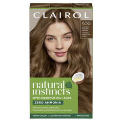 Clairol Natural Instincts Demi-Permanent Hair Dye  6.5G Lightest Golden Brown Hair Color  Pack of 1