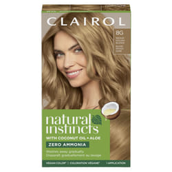Clairol Natural Instincts Demi-Permanent Hair Dye  8G Medium Golden Blonde Hair Color  Pack of 1