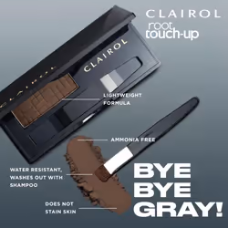 Clairol Root Touch-Up Temporary Concealing Powder  Black Hair Color  Pack of 3
