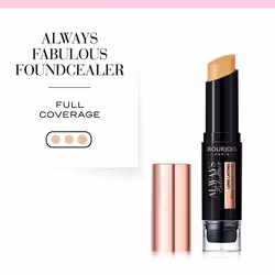 Bourjois Always Fabulous 24 Hour 2-in-1 Foundation and Concealer Stick with Blender  420 Honey Beige