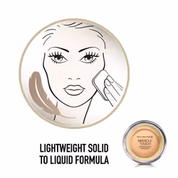Max Factor Miracle Touch, 075 Golden, 12ml - Additional view 4