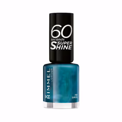 Rimmel 60 seconds Supershine 721 Siren, Turquoise, Siren, Coloring, Ultra gloss, 240 h, BUTYL ACETATE, ETHYL ACETATE, NITROCE ...