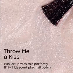 OPI Nail Lacquer Throw Me A Kiss | Sheer Soft Beige Cr  me Chip Resistant Nail Polish | Always Bare For You Collection