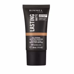 Rimmel Lasting Matte, 400 Natural Beige, 30ml, Tube, liquid, Combination skin, Oily skin, Hydrating, Natural Beige, Matte