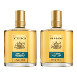 Stetson Cool Moisture Aftershave 3.4 Fluid Ounce  2 Count